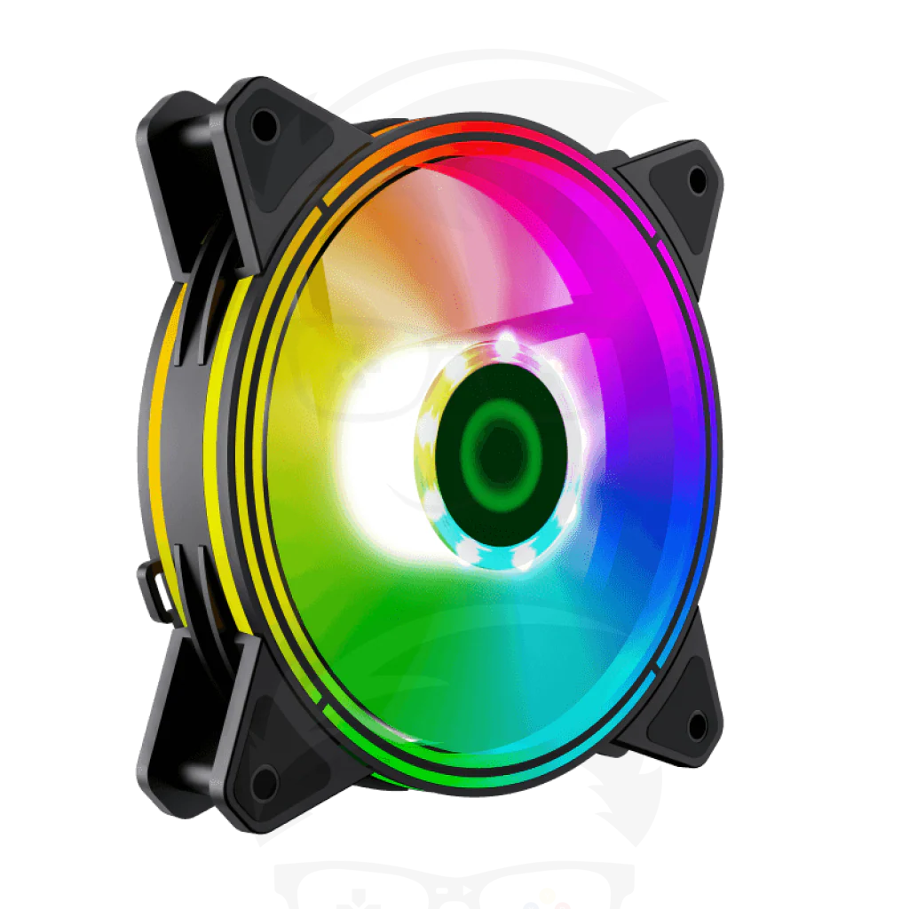 GAMEMAX RQ300 Cooling 3 Fan 3in1 Kit - Black - Image 3
