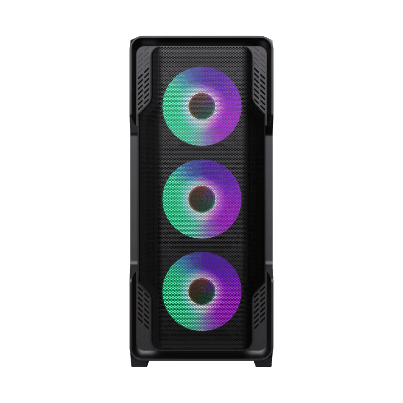 GameMax Siege Black E-ATX Mid-Tower Gaming Case - Image 2