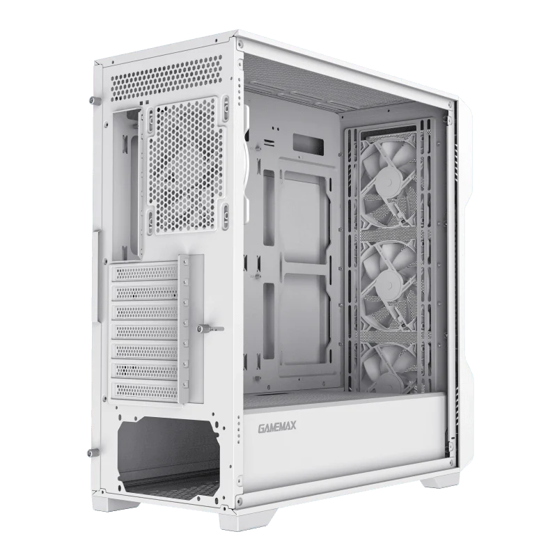 GameMax Siege White E-ATX Mid-Tower Gaming Case - Image 6