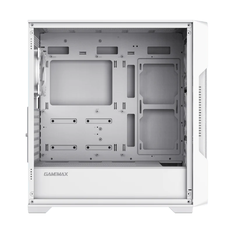 GameMax Siege White E-ATX Mid-Tower Gaming Case - Image 7