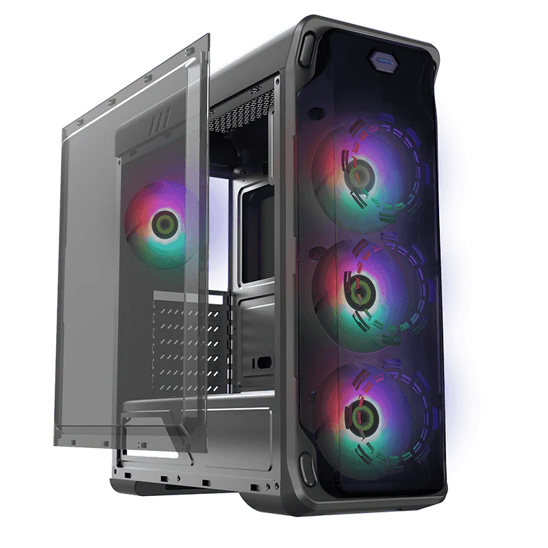 GAMEMAX Starlight FRGB Black GAMING CASE - Image 4