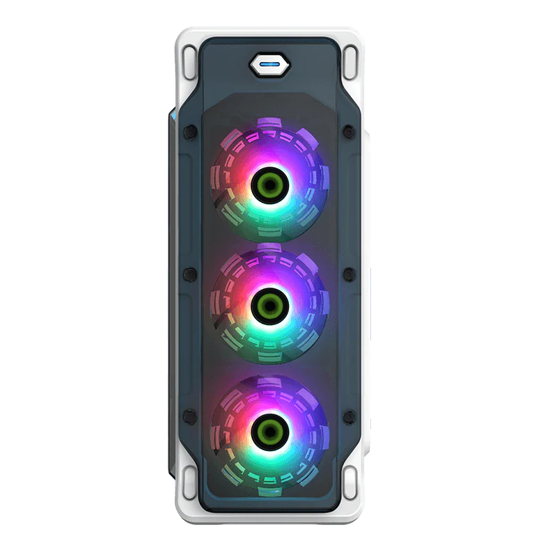 GAMEMAX Starlight FRGB White GAMING CASE - Image 2