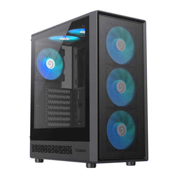 GAMEMAX STORM 2 AB BLACK GAMING CASE - Image 2