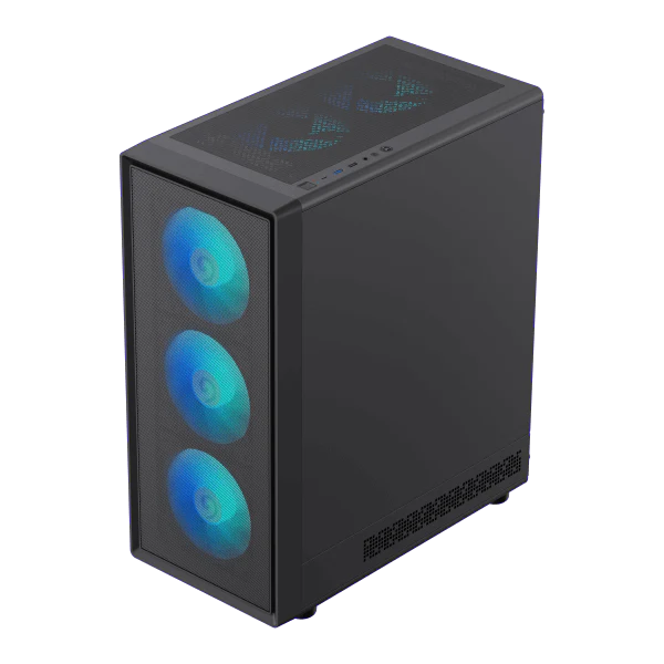 GAMEMAX STORM 2 AB BLACK GAMING CASE - Image 3