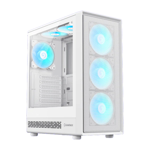 GAMEMAX STORM 2 AW WHITE GAMING CASE - Image 6