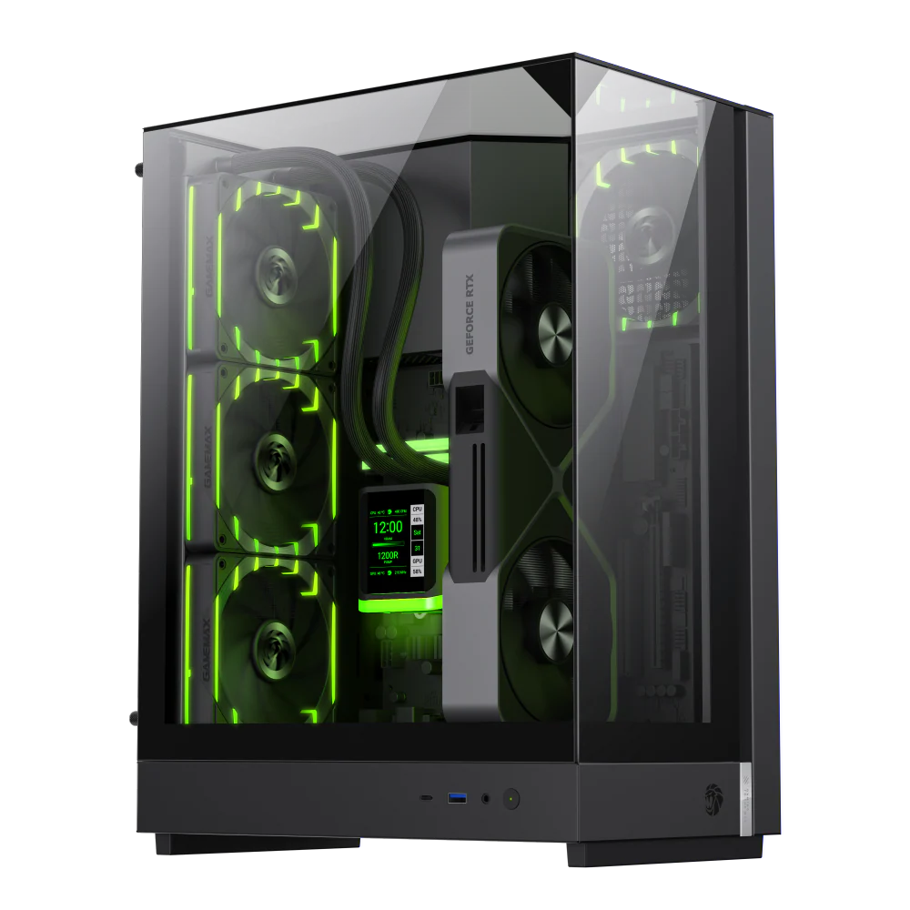 GAMEMAX T20 BK (BLACK) M-ATX GAMING CASE
