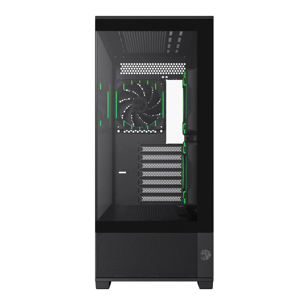 GAMEMAX VISTA 2 AB (BLACK) ATX GAMING CASE - Image 3