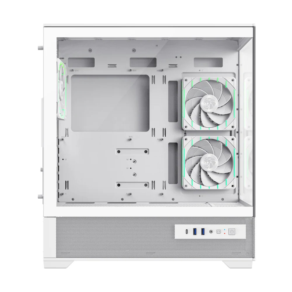 GAMEMAX VISTA 2 AW (WHITE) ATX GAMING CASE - Image 3