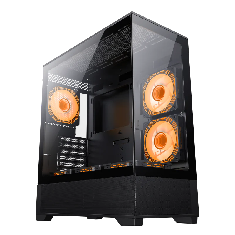 GAMEMAX Vista AB E-ATX BLACK GAMING CASE - Image 2