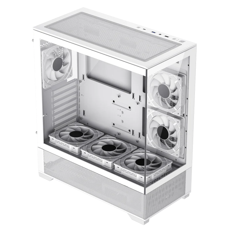 GAMEMAX Vista AW E-ATX WHITE GAMING CASE - Image 4