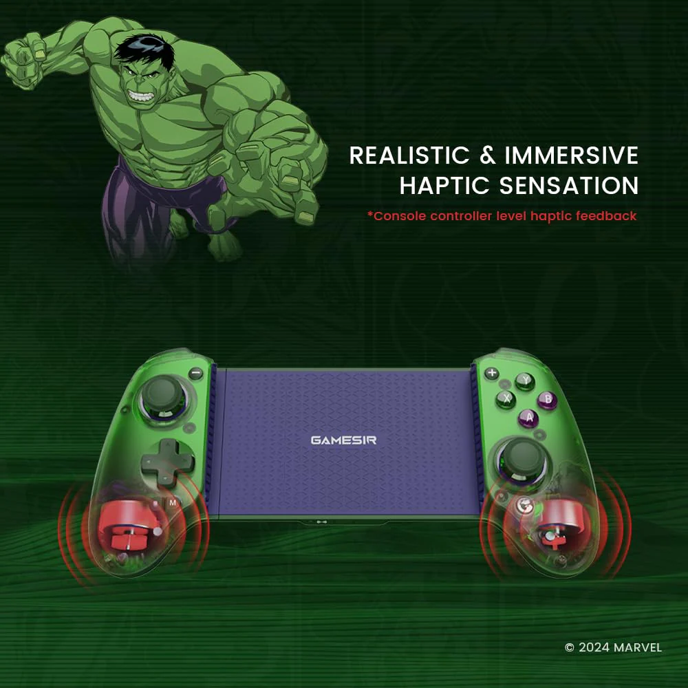 Gamesir G8+ Bluetooth Mobile Gaming Controller Hulk - Image 6