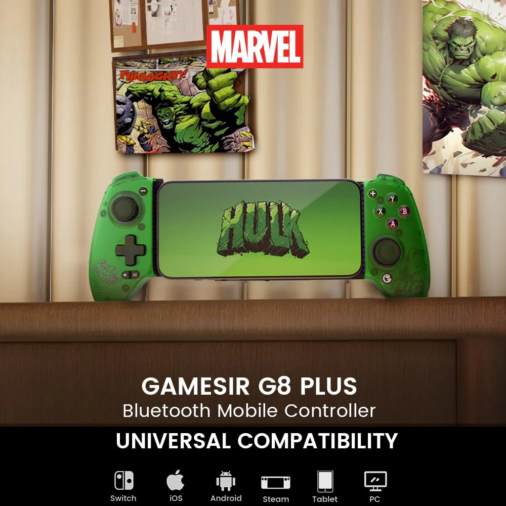Gamesir G8+ Bluetooth Mobile Gaming Controller Hulk - Image 8