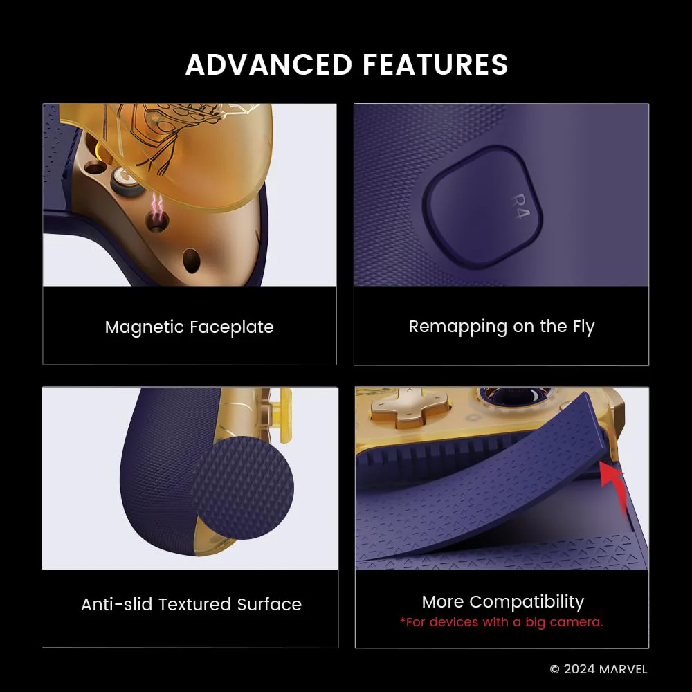 Gamesir G8+ Bluetooth Mobile Gaming Controller Thanos - Image 3