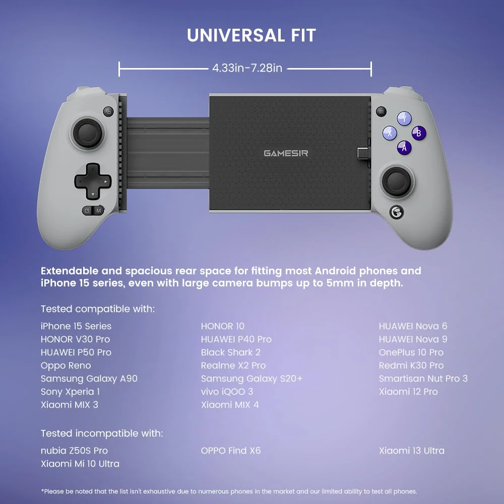 GameSir G8 Galileo Type-C for Android & iPhone  Gamepad Mobile Gaming Controller - Image 3