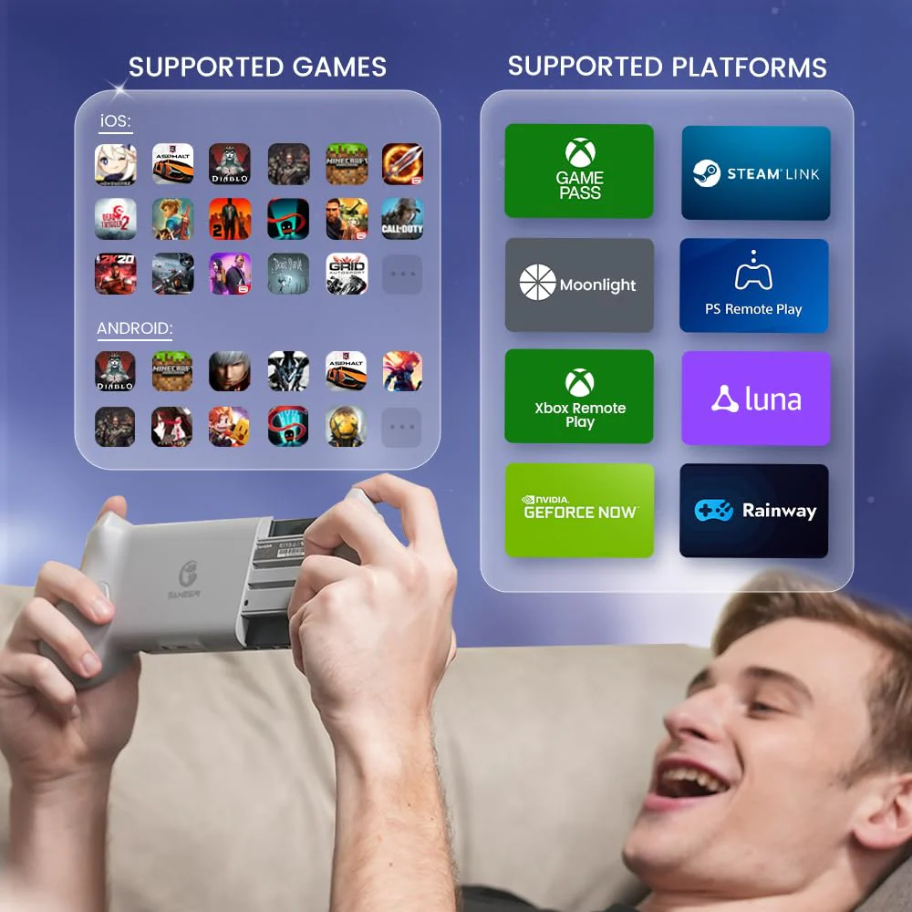 GameSir G8 Galileo Type-C for Android & iPhone  Gamepad Mobile Gaming Controller - Image 6