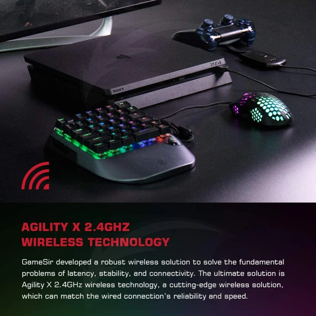 GameSir VX2 AimSwitch Gaming Keypad and Mouse Combo - Image 6