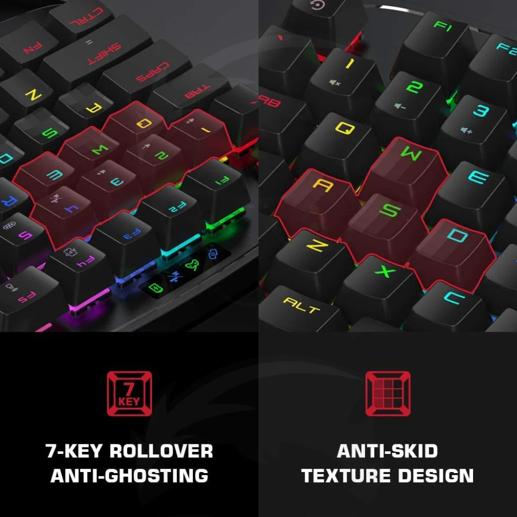 GameSir VX2 AimSwitch Gaming Keypad and Mouse Combo - Image 7