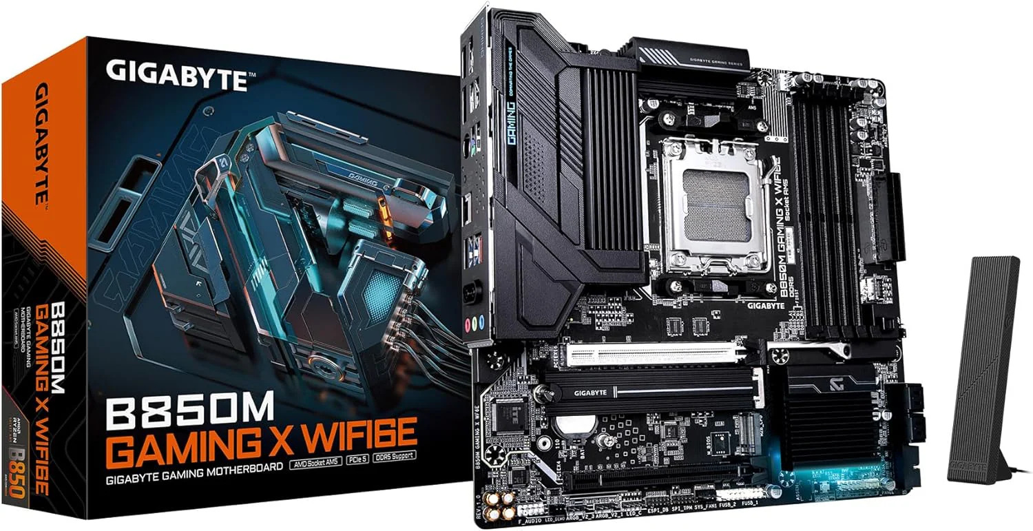 Gigabyte AMD B850M GAMING X WIFI-6E MATX Motherboard