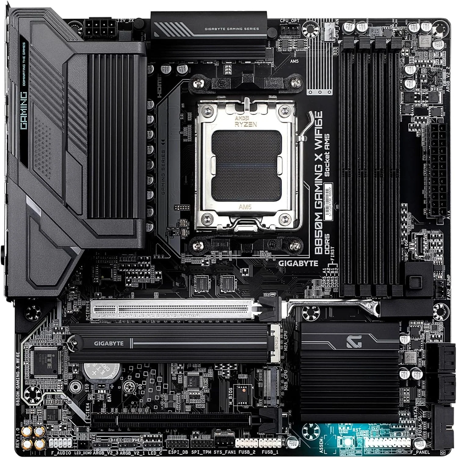 Gigabyte AMD B850M GAMING X WIFI-6E MATX Motherboard - Image 2