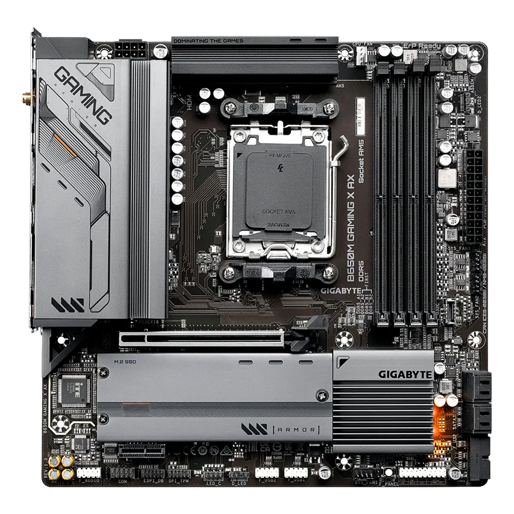 Gigabyte B650M GAMING X AX - WIFI AMD Ryzen 7000 Series Motherboard - Image 3