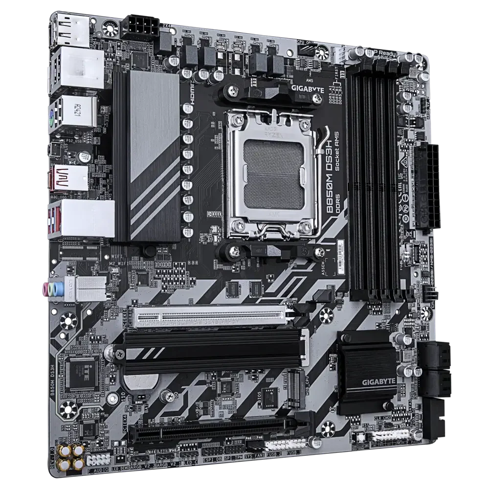 GIGABYTE B850M DS3H DDR5 GAMING MOTHERBOARD - Image 2