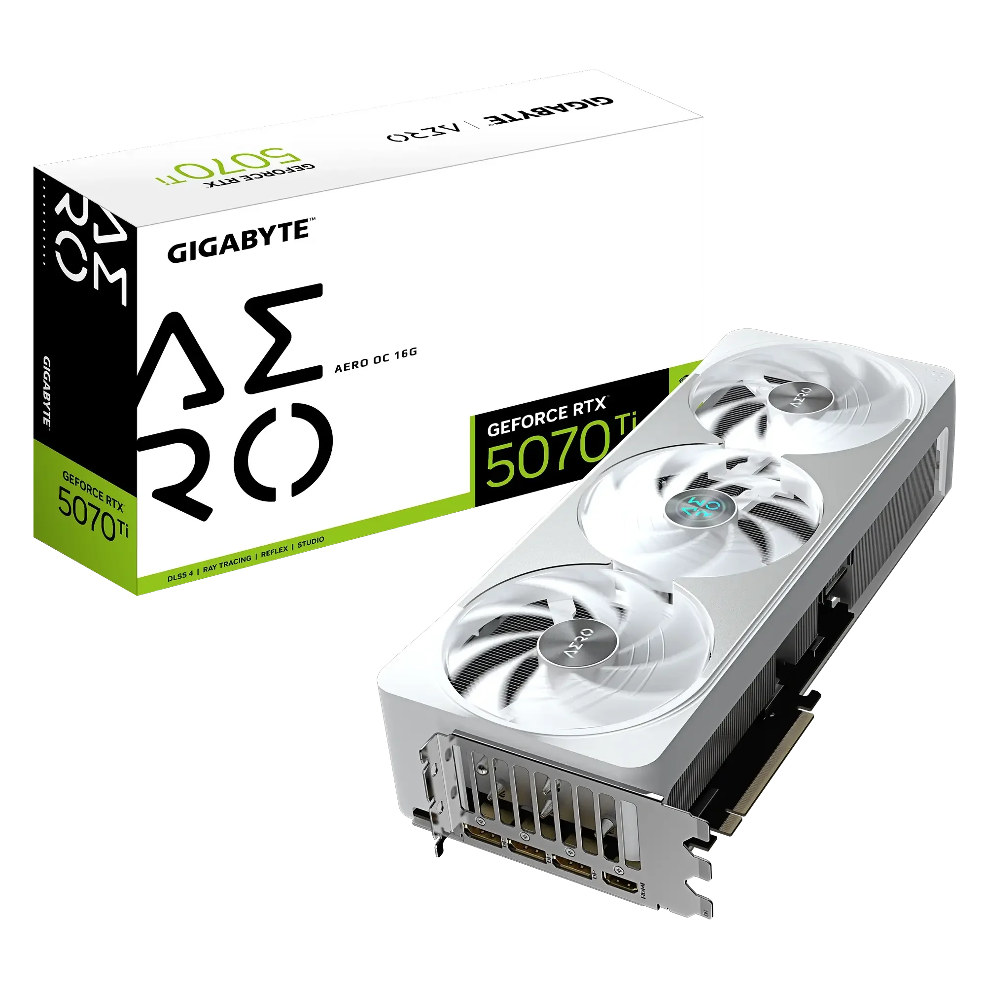 GIGABYTE RTX 5070 Ti AERO OC 16G GDDR7 256bit