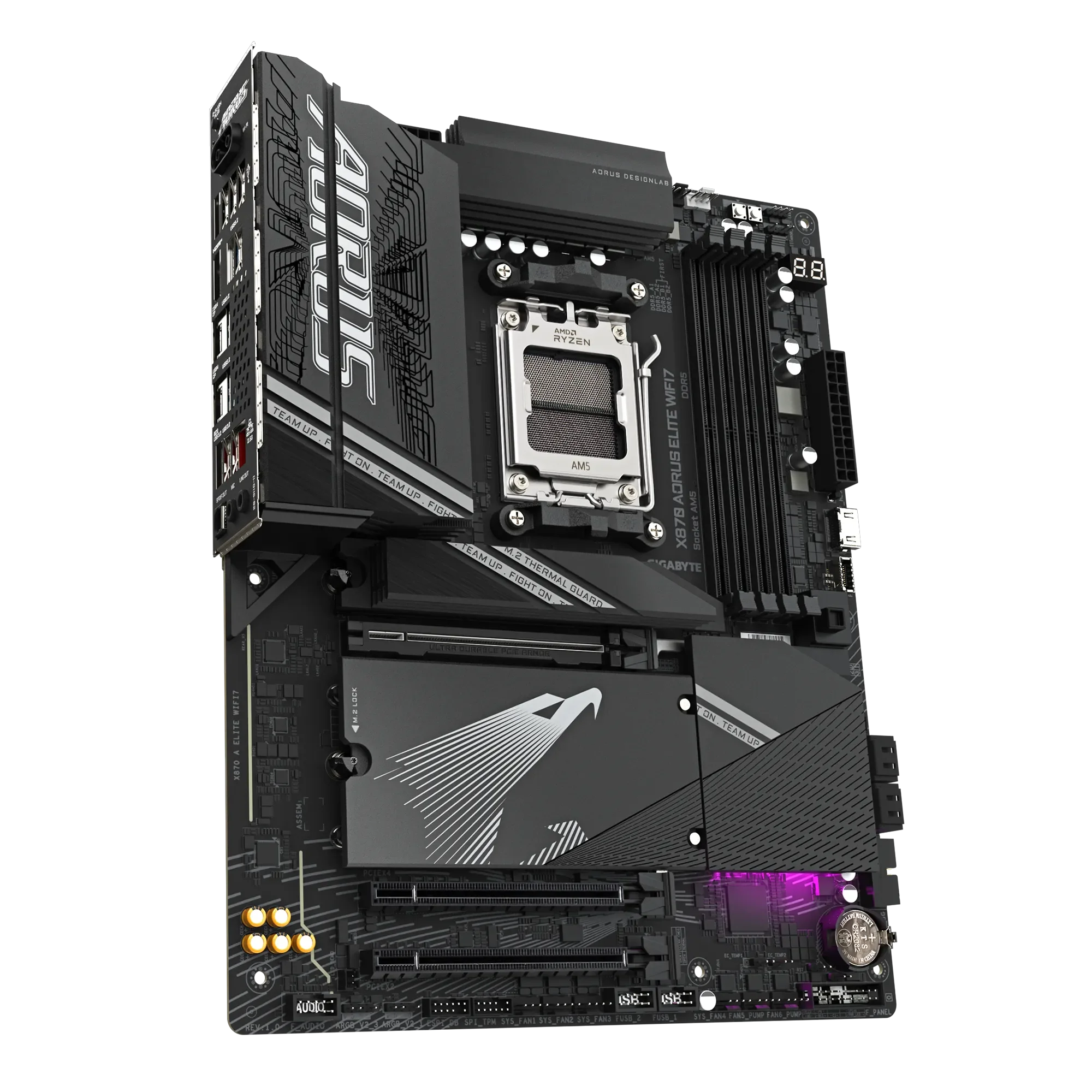 GIGABYTE X870 AORUS ELITE WIFI7 AM5 MOTHERBOARD DDR5 AMD RYZEN - Image 5