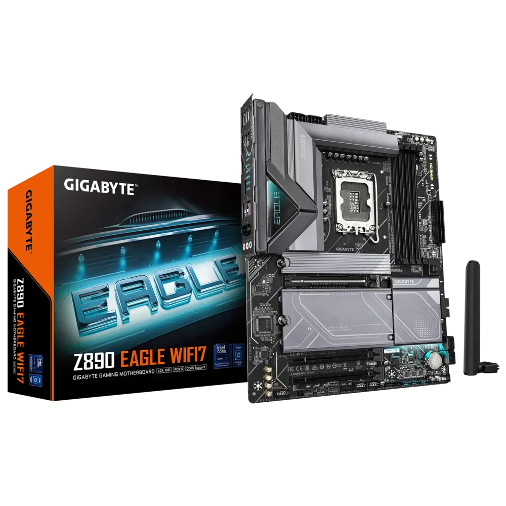 GIGABYTE Z890 EAGLE WIFI7 & BLUETOOTH DDR5 MOTHERBOARD