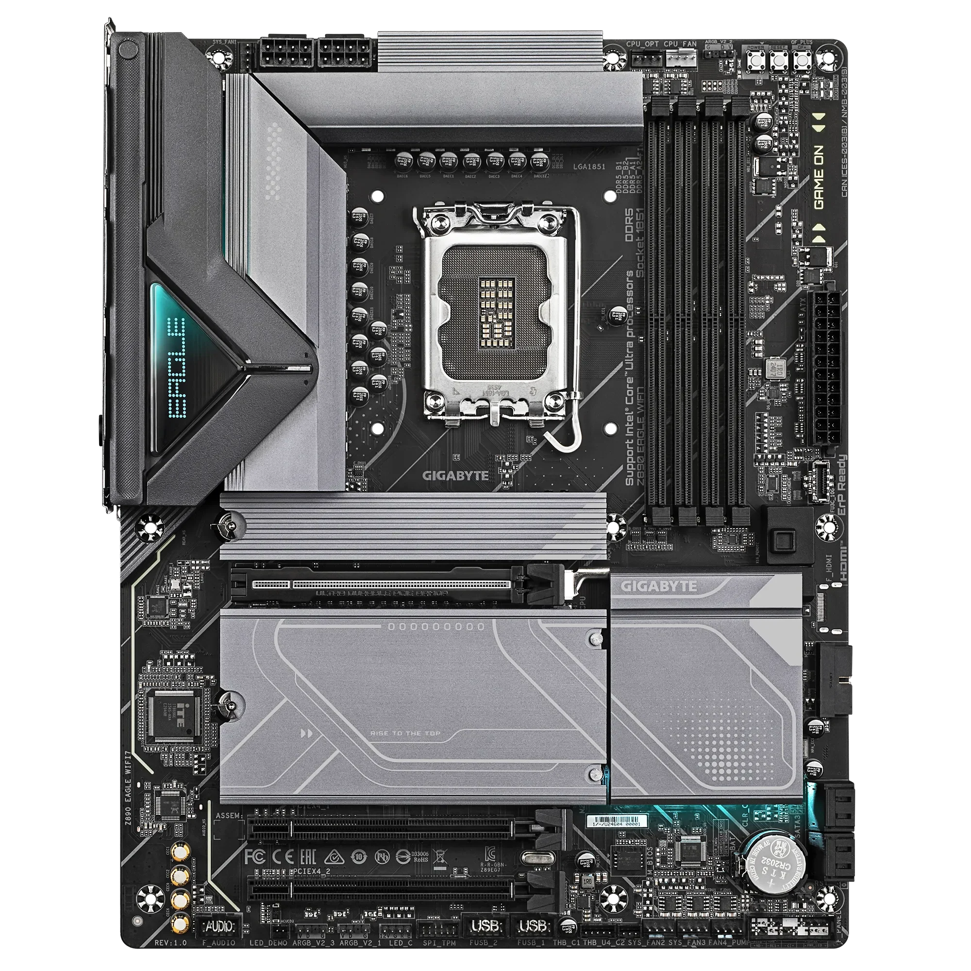 GIGABYTE Z890 EAGLE WIFI7 & BLUETOOTH DDR5 MOTHERBOARD - Image 2