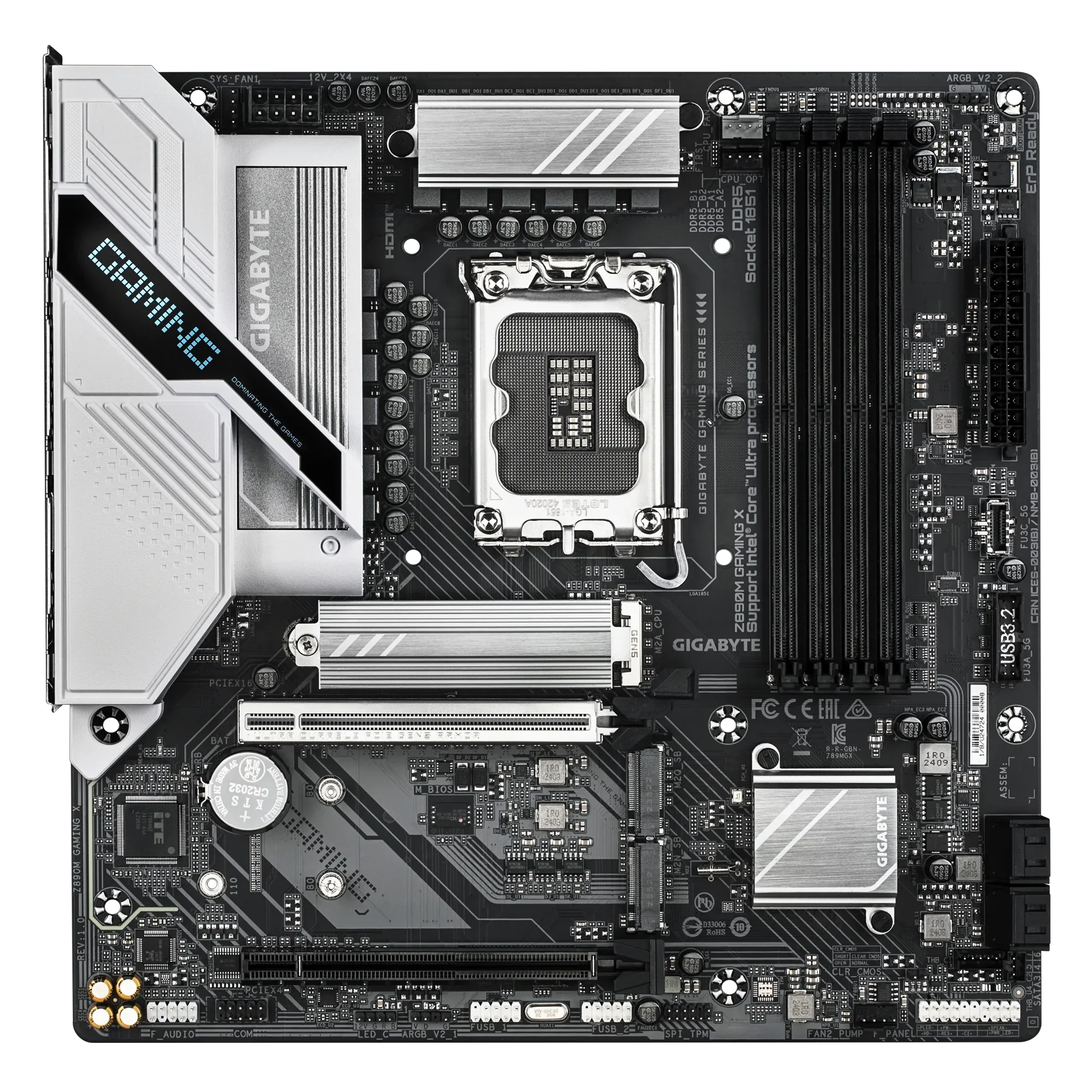 GIGABYTE Z890M GAMING X DDR5 MOTHERBOARD - Image 2