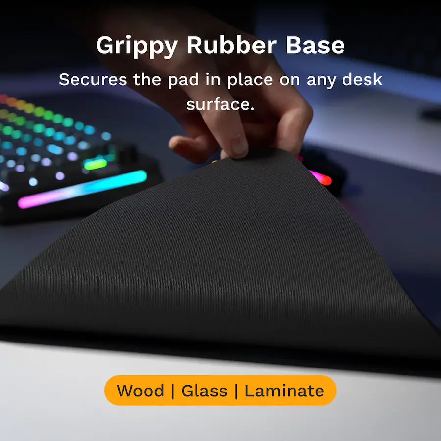 Glorious Edgeless XXL Mouse Pad (460mm x 915mm) - Black - Image 7