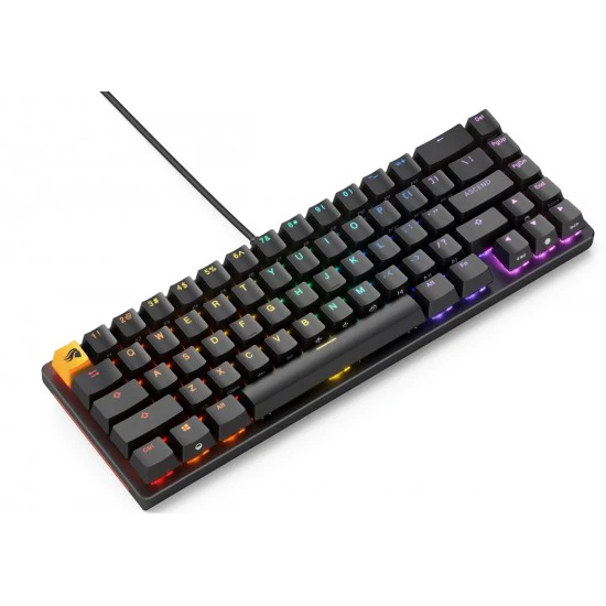 Glorious GMMK 2 65% Prebuilt ANSI Wired RGB Mechanical Gaming Keyboard (Arabic Layout) - Black - Image 2