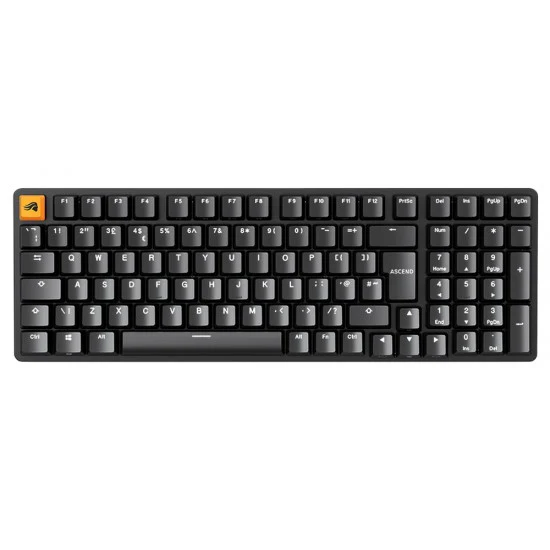 Glorious GMMK2 Full Size 96% Pre-Built Wired RGB Mechanical Gaming Keyboard (Arabic Layout) - Black - Image 3