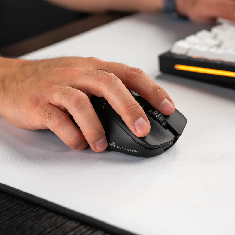 Glorious Model D 2 PRO 4K/8K Wireless RGB Gaming Mouse-Black - Image 6