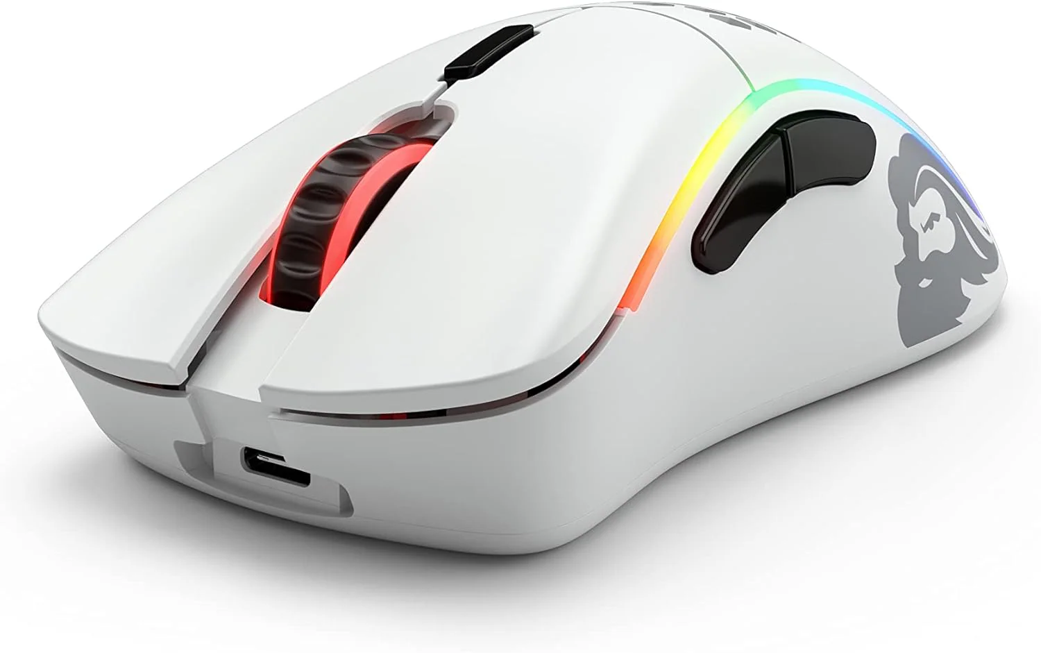 Glorious Model D Wireless Gaming Mouse - Matte White - Image 3