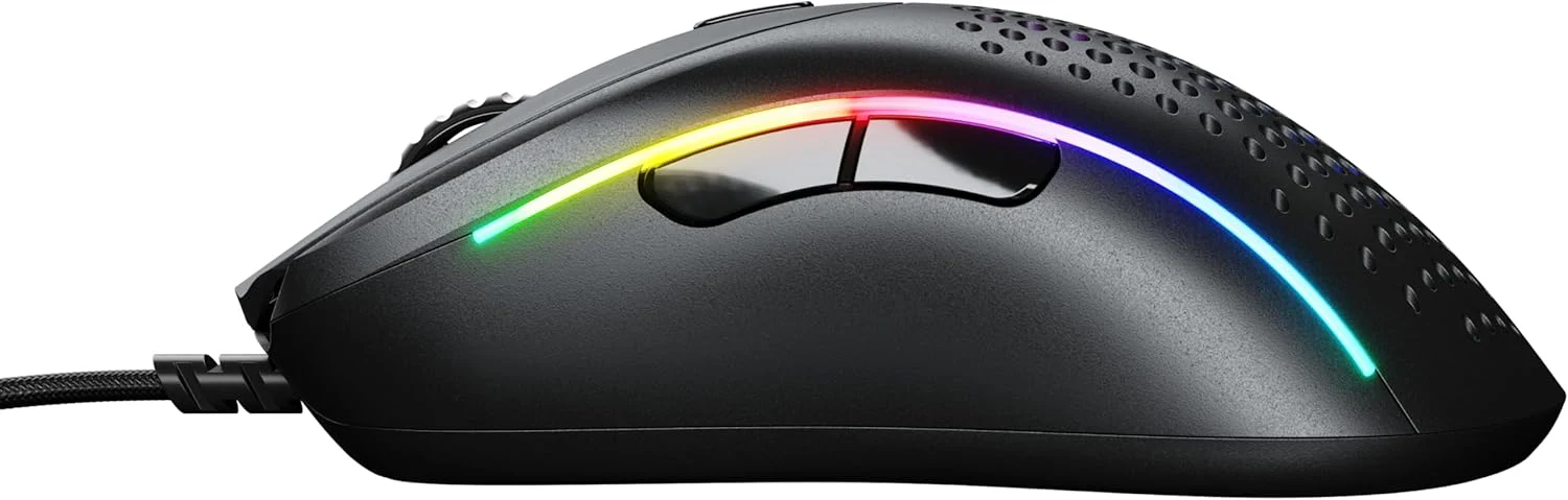 Glorious Model DV2 Wired RGB Gaming Mouse - Black - Image 5