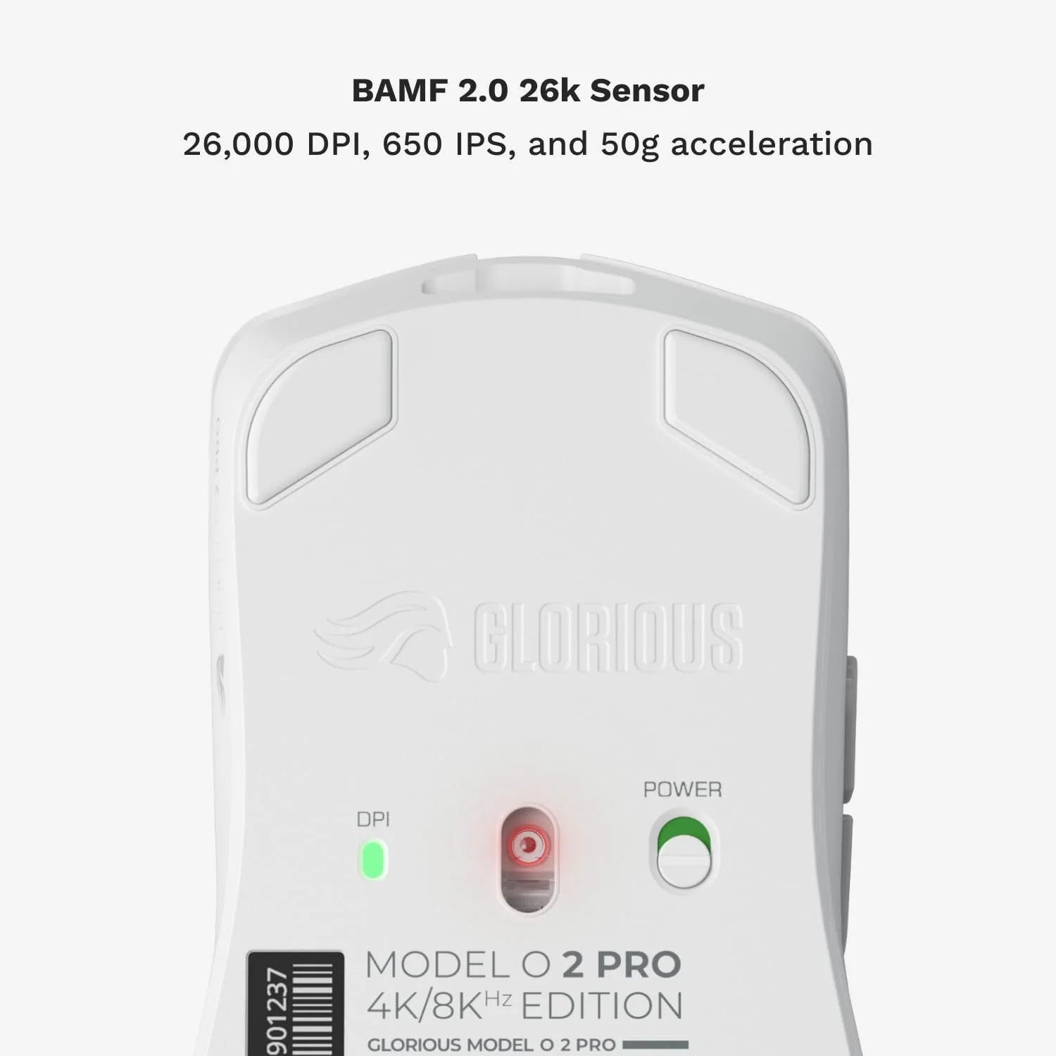 Glorious Model O 2 PRO Wireless - 4K/8K Polling - White - Image 4
