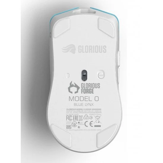 Glorious Model O PRO Wireless - Blue Lynx Forge Gaming Mouse - Image 4