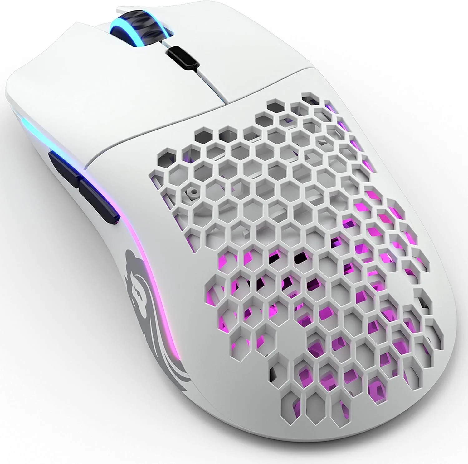 Glorious Model O Wireless RGB Gaming Mouse - Matte White - Image 2