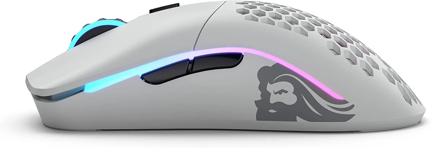 Glorious Model O Wireless RGB Gaming Mouse - Matte White - Image 4