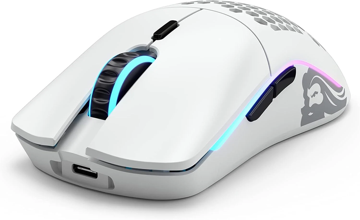 Glorious Model O Wireless RGB Gaming Mouse - Matte White - Image 5