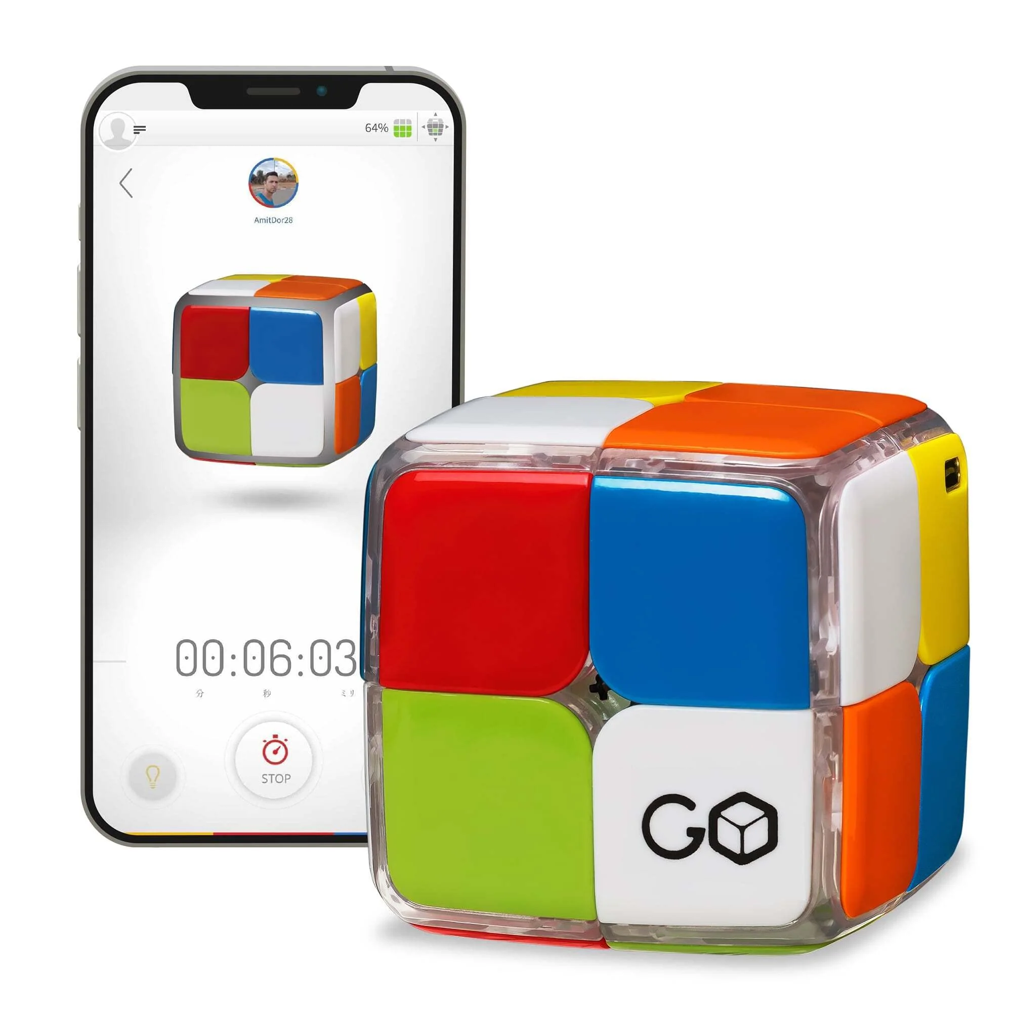 GoCube 2x2 Smart Speed Cube - Image 2