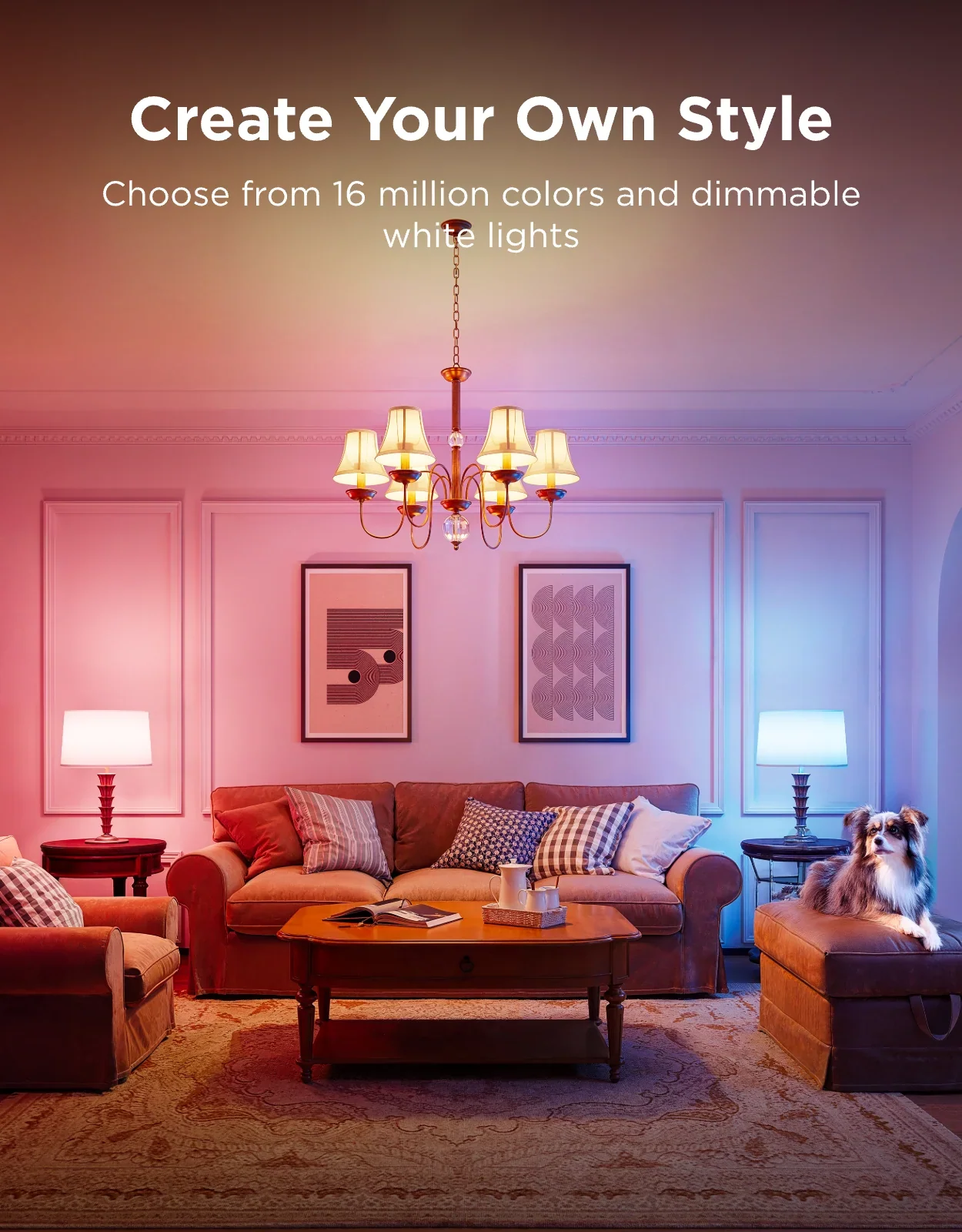 Govee RGBWW Smart LED Bulb (2Packs) E14 - Image 4