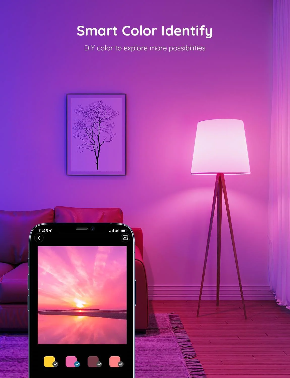 Govee Smart WiFi & BLE Light Bulb 800 lm - Image 4