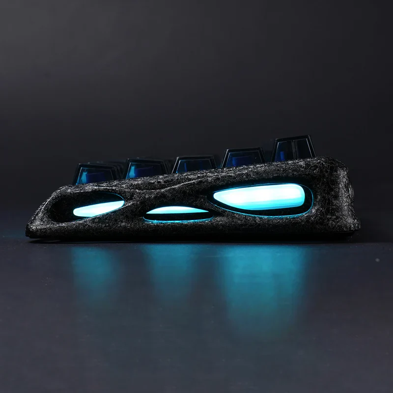 GravaStar Mercury V60 Pro 60% Hall Effect Magnetic Switch Gaming Keyboard - Cyber Frost Black - Image 2