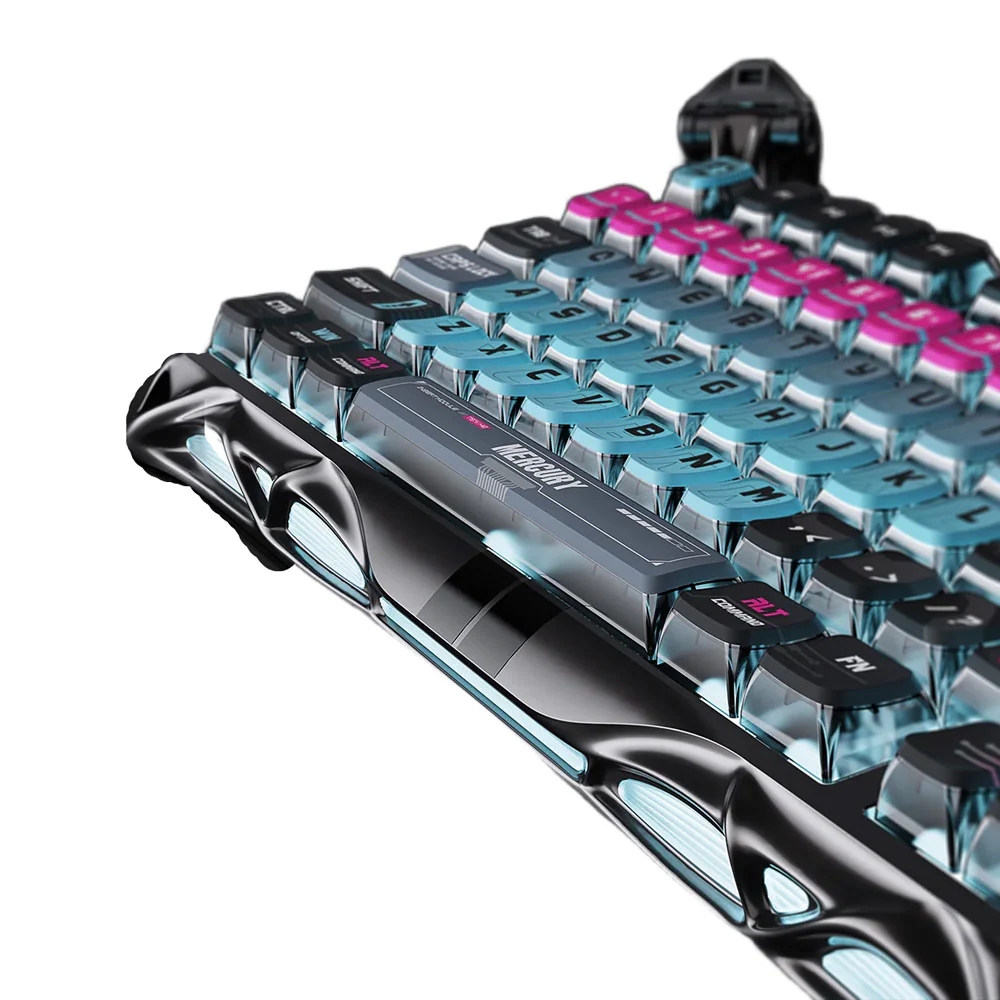 GravaStar Mercury V75 Pro 75% Hall Effect Magnetic switch Gaming Keyboard - Cyberpunk - Image 3