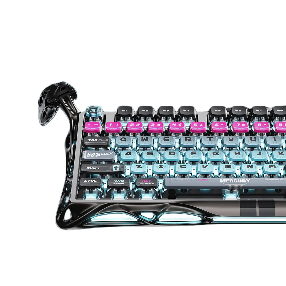 GravaStar Mercury V75 Pro 75% Hall Effect Magnetic switch Gaming Keyboard - Cyberpunk - Image 6