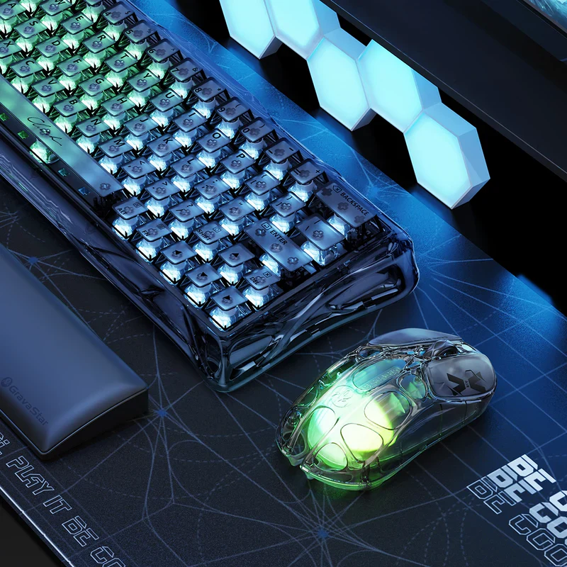 GravaStar Mercury X Air Wireless Gaming Mouse 8K Dongle - Image 3