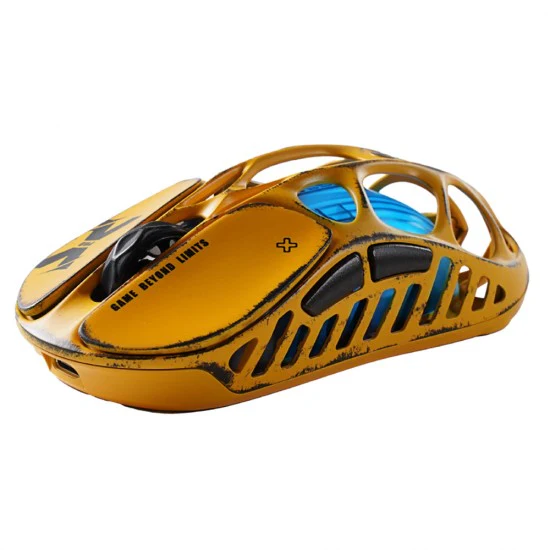 GravaStar Mercury X Pro Wireless Gaming Mouse Special Edition - Battle Worn Yellow - Image 5