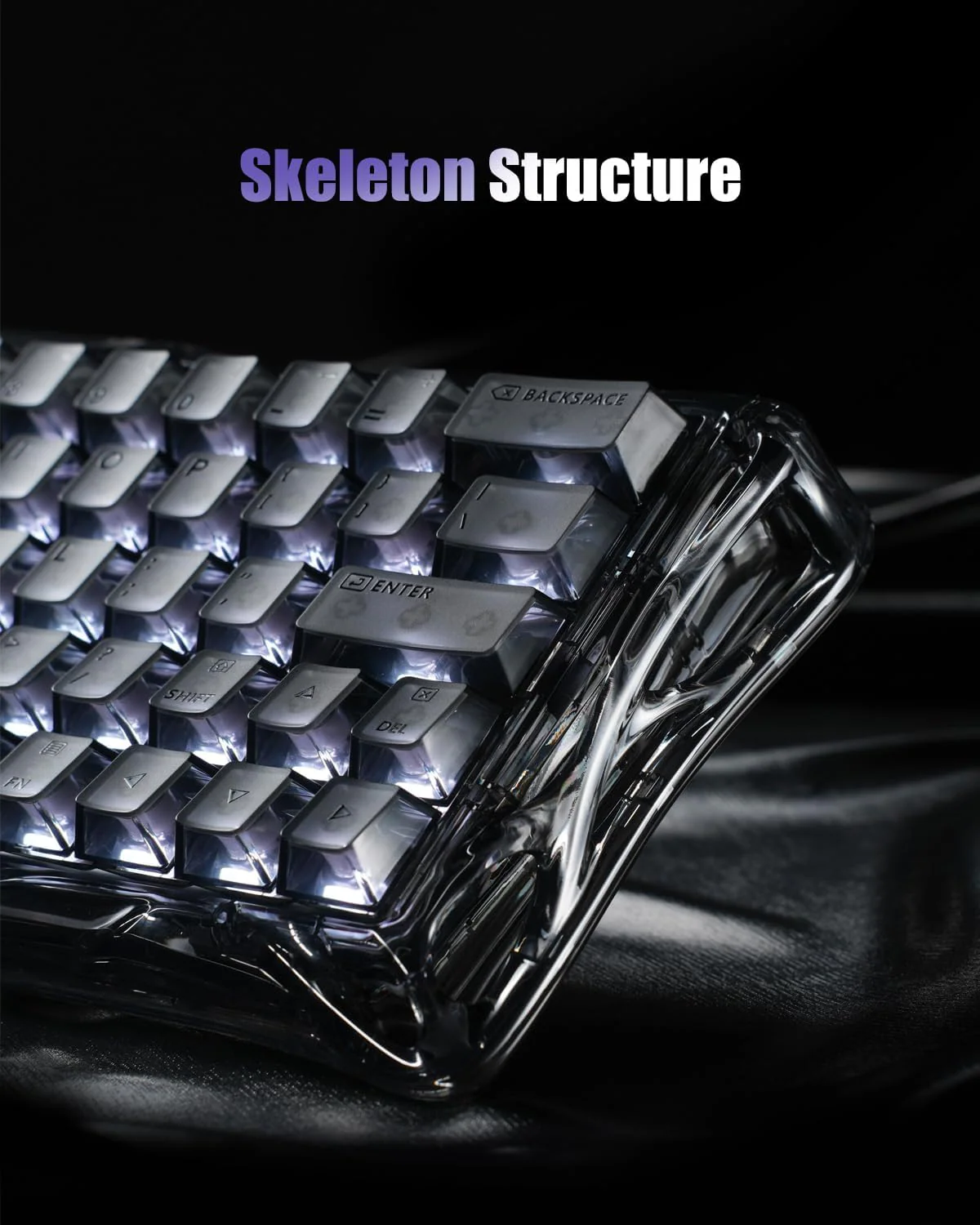 GRAVASTAR V60 60% HALL EFFECT MAGNETIC SWITCH GAMING KEYBOARD - Image 6